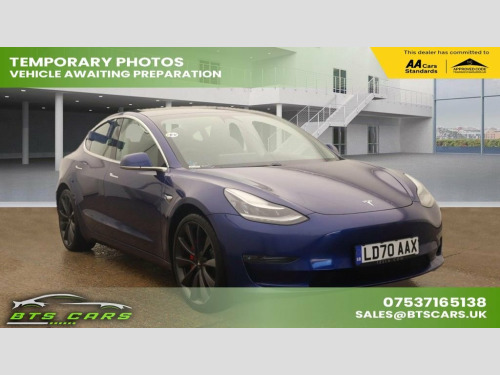 Tesla Model 3  (Dual Motor) Performance Saloon 4dr Electric Auto 