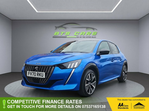 Peugeot 208  50kWh GT Line Hatchback 5dr Electric Auto (136 ps)