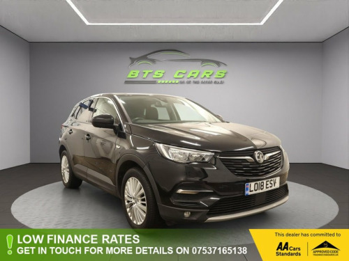 Vauxhall Grandland X  1.2 Turbo Sport Nav SUV 5dr Petrol Manual Euro 6 (