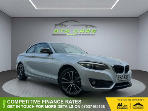BMW 2 Series  2.0 218d Sport Coupe 2dr Diesel Auto Euro 6 (s/s) 