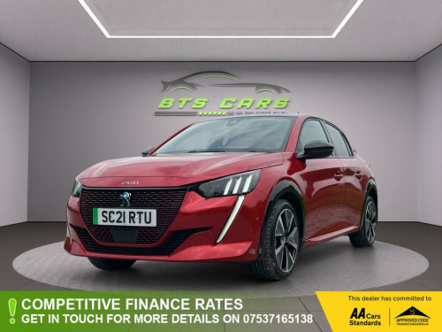 Peugeot 208  50kWh GT Premium Hatchback 5dr Electric Auto (136 