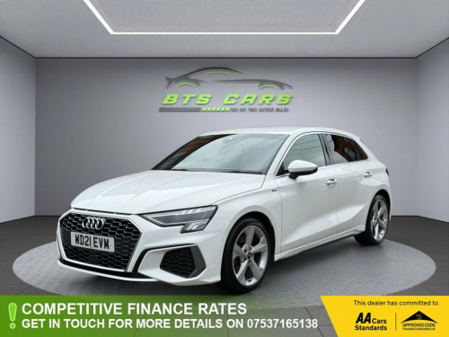 Audi A3  1.0 TFSI 30 S line Sportback 5dr Petrol Manual Eur