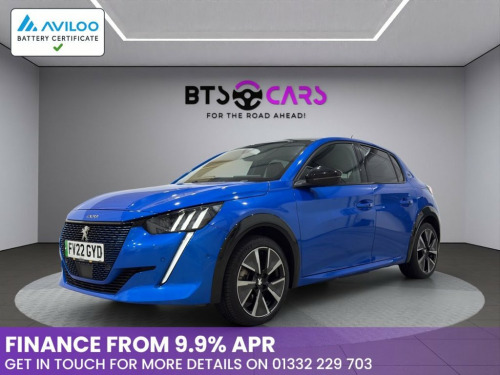 Peugeot 208  50kWh GT Hatchback 5dr Electric Auto (7kW Charger) 