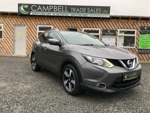 Nissan Qashqai  1.5 DCI N-TEC PLUS 5d 108 BHP