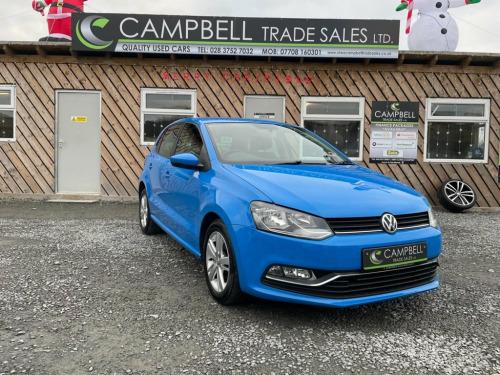 Volkswagen Polo  1.0 BlueMotion Tech Match Hatchback 5dr Petrol Man