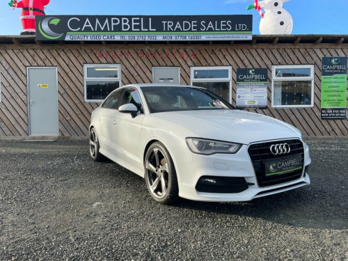 Audi A3  2.0 TDI S line Saloon 4dr Diesel Manual Euro 6 (s/