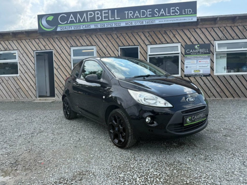 Ford Ka  1.2 Zetec Black Edition Hatchback 3dr Petrol Manua