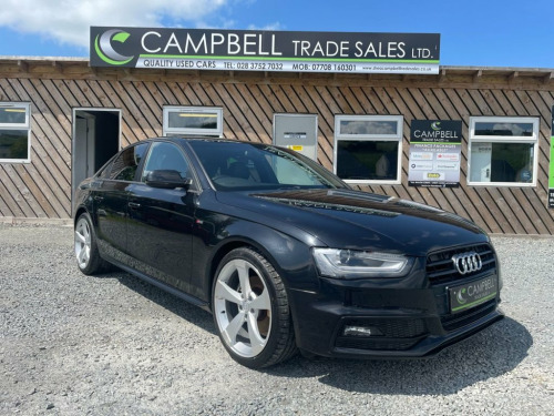 Audi A4  2.0 TDI Black Edition Saloon 4dr Diesel Manual Eur