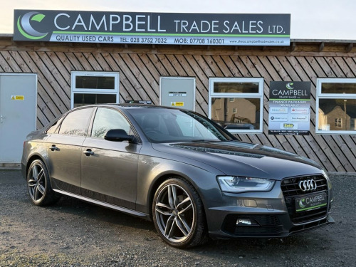 Audi A4  2.0 TDI Black Edition Saloon 4dr Diesel Manual Eur