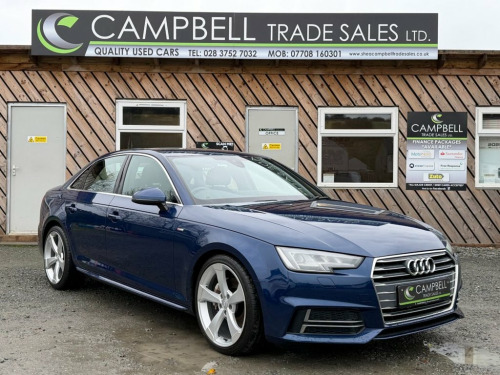 Audi A4  2.0 TDI S line Saloon 4dr Diesel Manual Euro 6 (s/