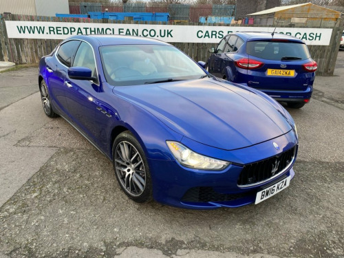 Maserati Ghibli  3.0D V6 Saloon 4dr Diesel ZF Euro 5 (s/s) (275 ps)