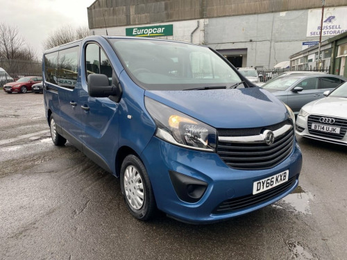 Vauxhall Vivaro  1.6 CDTi 2900 BiTurbo Combi Van Double Cab 5dr Die