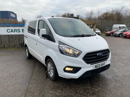 Ford Transit Custom  2.0 300 EcoBlue Limited Crew Van Double Cab 5dr Di