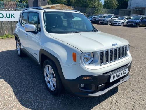 Jeep Renegade  1.6 MultiJetII Limited SUV 5dr Diesel Manual Euro 