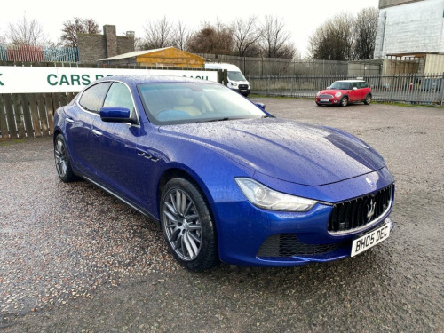 Maserati Ghibli  3.0D V6 Saloon 4dr Diesel ZF Euro 5 (s/s) (275 ps)