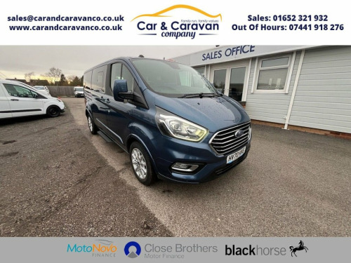 Ford Tourneo Custom  2.0 320 EcoBlue Titanium Minibus Double Cab 5dr Di