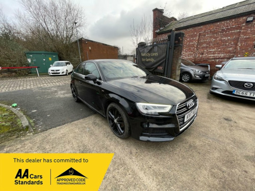 Audi A3  2.0 TDI S line Hatchback 3dr Diesel S Tronic Auto 