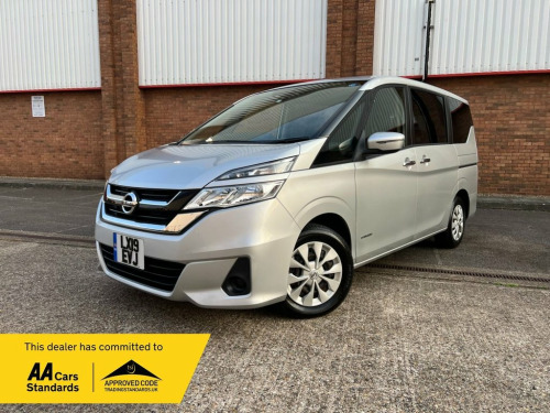 Nissan Serena  2.165 PURE DRIVE S-HYBRID PETROL AUTO 8 SEATS REVC