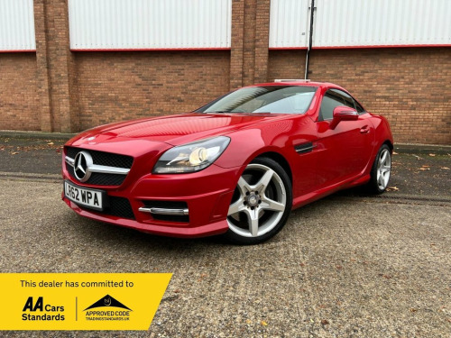 Mercedes-Benz SLK SLK200 1.8 SLK200 BlueEfficiency AMG Sport Convertible 2d