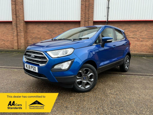 Ford EcoSport  1.0T EcoBoost Zetec SUV 5dr Petrol Manual Euro 6 (