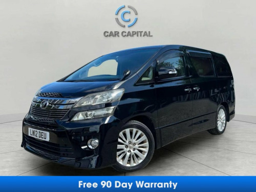 Toyota Vellfire  2.4 CVT PETROL 8 SEATS 24165 S PRIME  WARRANTY, SE