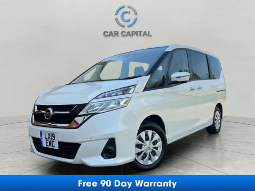 Nissan Serena  2.0 PURE DRIVE S PETROL CVT 8 SEATS FINANCE, FRESH
