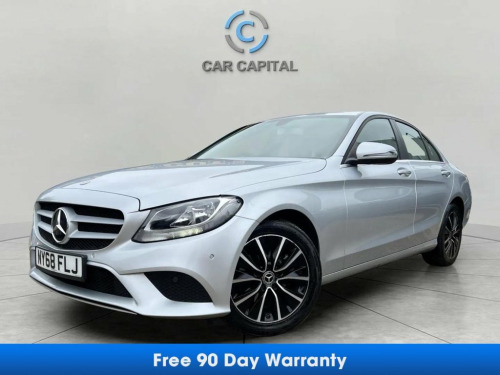 Mercedes-Benz C-Class C200 1.5 C200 MHEV EQ Boost SE Saloon 4dr Petrol G-Tron 
