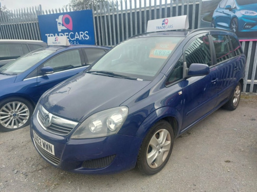 Vauxhall Zafira  1.6 16V Exclusiv MPV 5dr Petrol Manual Euro 5 (115