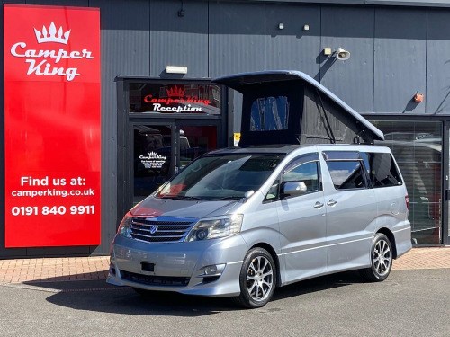 Toyota Alphard  2.4 Automatic Petrol Camperking Campervan