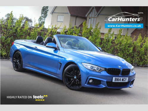 BMW 4 Series  2.0 428i M Sport Convertible 2dr Petrol Auto Euro 