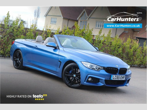 BMW 4 Series  2.0 428i M Sport Convertible 2dr Petrol Auto Euro 