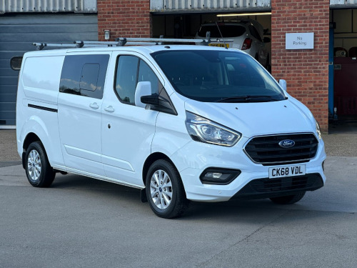 Ford Transit Custom  2.0 EcoBlue 130ps Low Roof D/Cab Limited Van