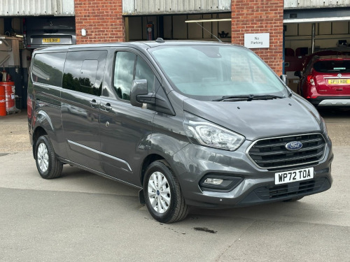 Ford Transit Custom  2.0 EcoBlue 170ps Low Roof D/Cab Limited Van Auto