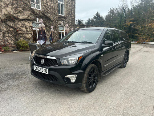 Ssangyong Korando Sports  2.0D EX Pickup Double Cab 4dr Diesel Auto 4WD Euro 5 (155 ps)