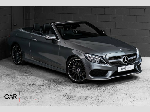 Mercedes-Benz C-Class C200 2.0 C200 AMG Line (Premium Plus) Cabriolet 2dr Pet