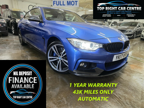 BMW 4 Series  3.0 435d M Sport Coupe 2dr Diesel Auto xDrive Euro 6 (s/s) (313 ps)