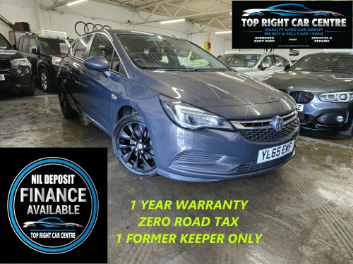 Vauxhall Astra  1.6 CDTi ecoTEC BlueInjection Energy Hatchback 5dr Diesel Manual Euro 6 (11