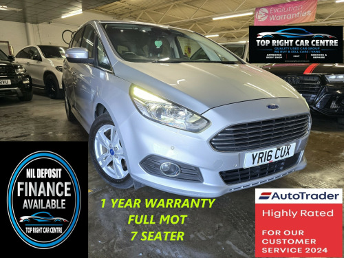 Ford S-MAX  2.0 TDCi Titanium MPV 5dr 7 Seat Euro 6 (s/s) (150 ps)