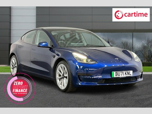 Tesla Model 3  STANDARD RANGE PLUS 4d 302 BHP Glass Panoramic Roo