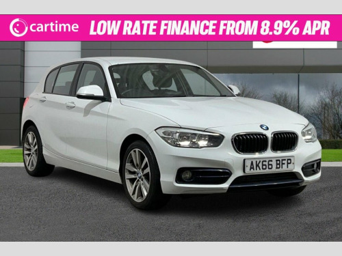 BMW 1 Series 114 1.5 116D SPORT 5d 114 BHP 6.5in Sat Nav, Air Condi