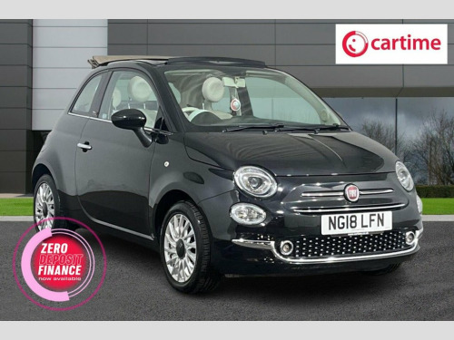 Fiat 500C  1.2 Lounge Convertible 2dr Petrol Manual Euro 6 (s