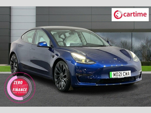 Tesla Model 3  (Dual Motor) Performance Saloon 4dr Electric Auto 