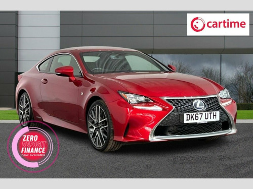 Lexus RC  2.5 300h F Sport Coupe 2dr Petrol Hybrid CVT Euro 
