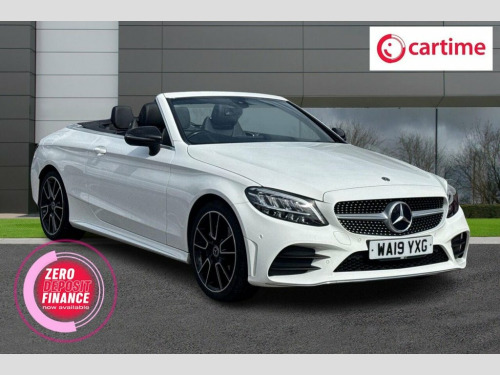 Mercedes-Benz C-Class C200 1.5 C200 MHEV AMG Line Cabriolet 2dr Petrol G-Tron