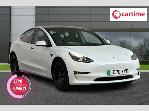 Tesla Model 3  (Dual Motor) Performance Saloon 4dr Electric Auto 
