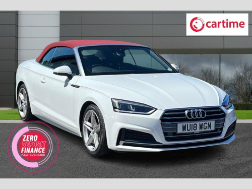 Audi A5  2.0 TFSI S line Convertible 2dr Petrol Manual Euro