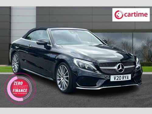 Mercedes-Benz C-Class C200 2.0 C200 AMG Line Cabriolet 2dr Petrol G-Tronic+ E