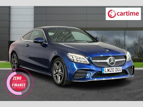 Mercedes-Benz C-Class C200 1.5 C200 MHEV AMG Line Coupe 2dr Petrol G-Tronic+ 