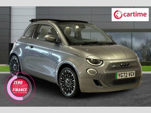 Fiat 500  42kWh La Prima Convertible 2dr Electric Auto (118 