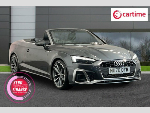Audi A5  2.0 TFSI 40 S line Convertible 2dr Petrol S Tronic 